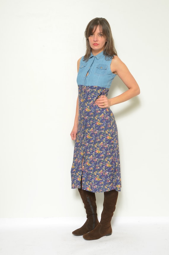[ JEANS] Floral Button Belt Dress ★人気★ Amazon.com: Jizyo Girls Long Sleeve Denim Dress Sundress