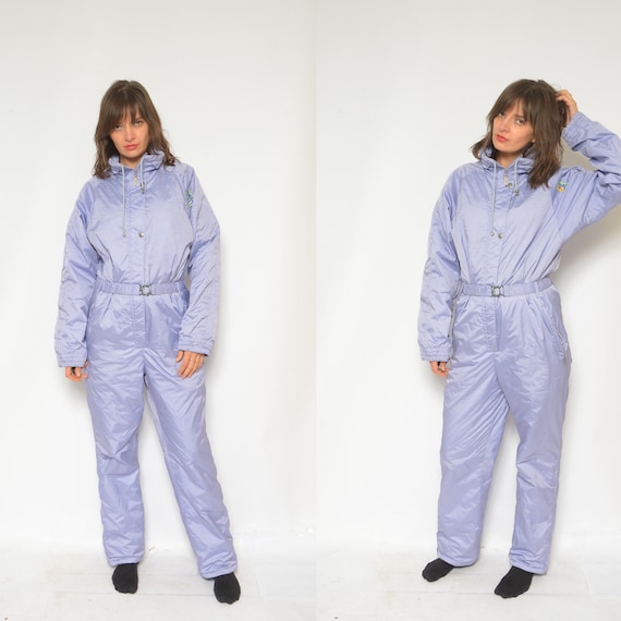 One Piece Skiing Suit / Vintage 90's Light Purple