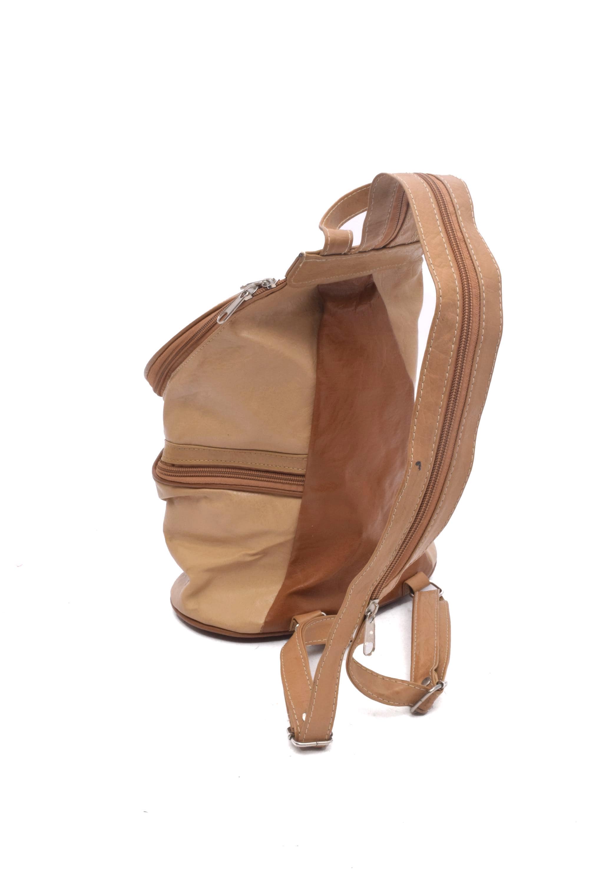 VTG 90s Pebbled Leather
Patchwork Backpack Bag Womens
Purse Brown Adjustable 80s Leather Patchwork Backpack| Vintage brown bohoncool bag  main image 2