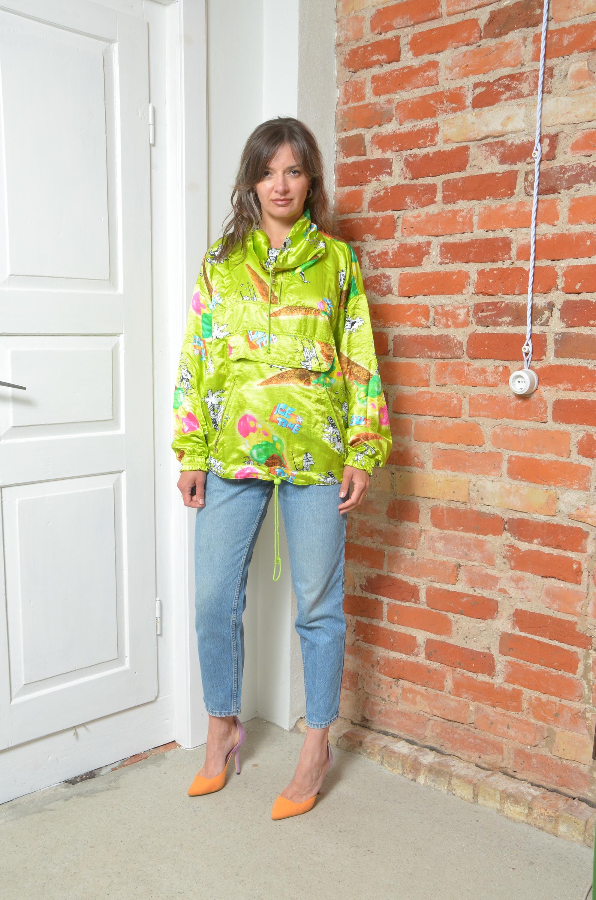 Rare 80s Neon Green 