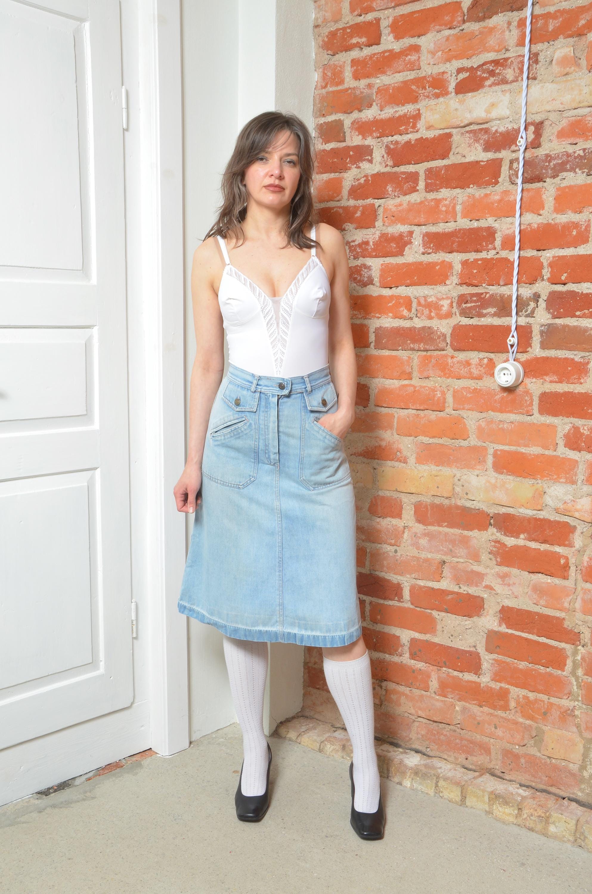 midi skirt with pockets queen