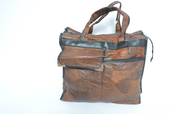 Luxury Plaid Pattern Tote Bag Genuine Leather Shoulder Bag - Temu