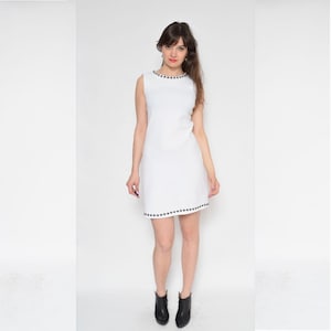 Vintage White Stretchy Dress