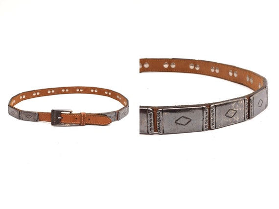 Women's Dark Brown .75 Leather Belt