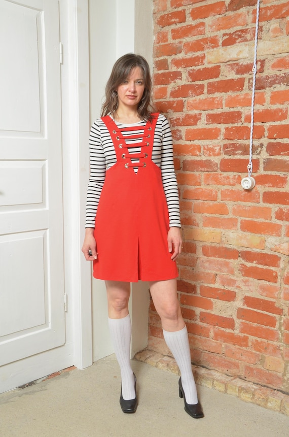 overall red dress Overall Dress: Modest Dresses By Brigitte Brianna