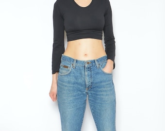 Vintage Wrangler Blue Jeans 90s High Waist - Size Large