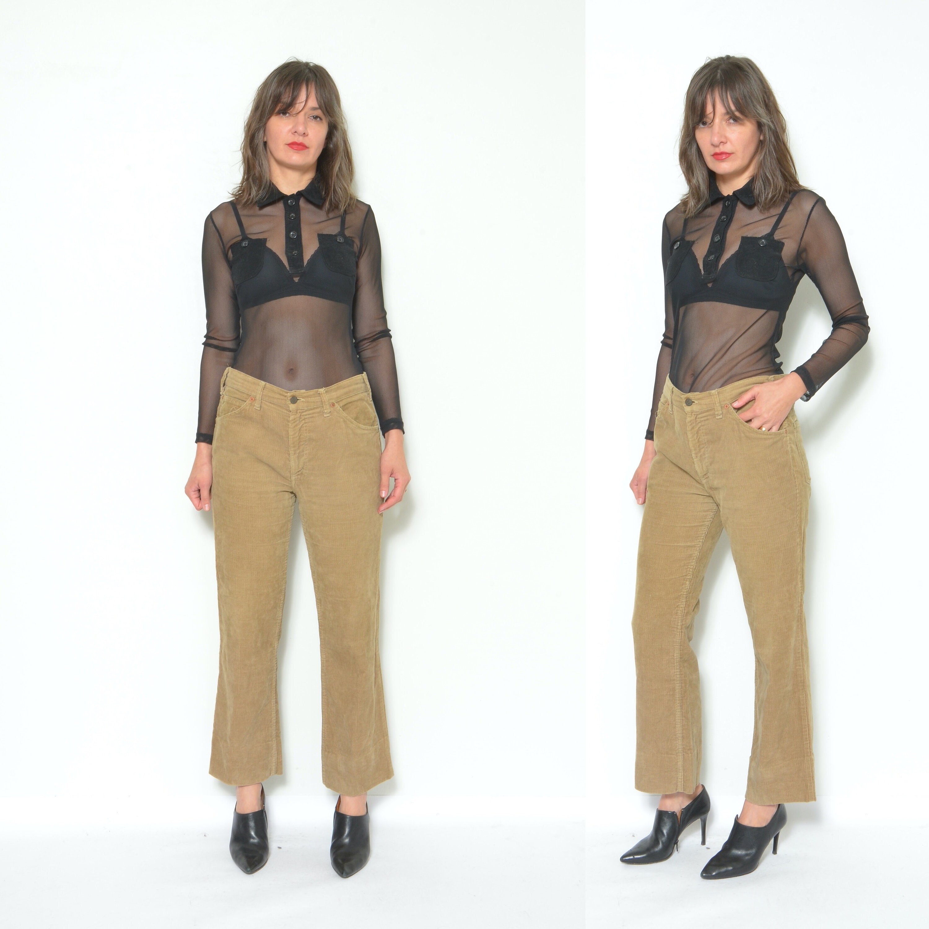 Levi's Corduroy Pants / Vintage 80s Straight Leg Light Brown Levi's Corduroy Pants / Vintage 80s Straight Leg Light Brown
