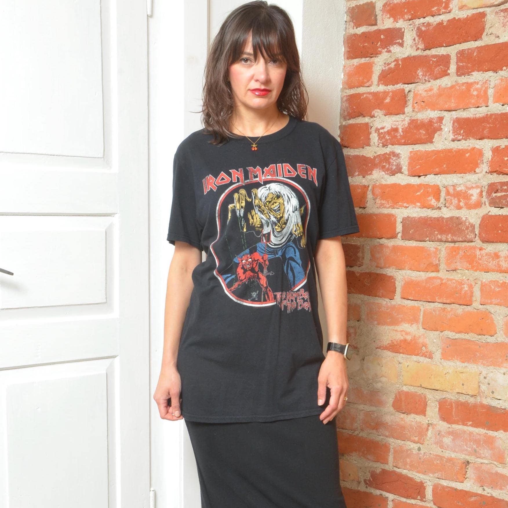 Womans Iron Maiden Top - Etsy