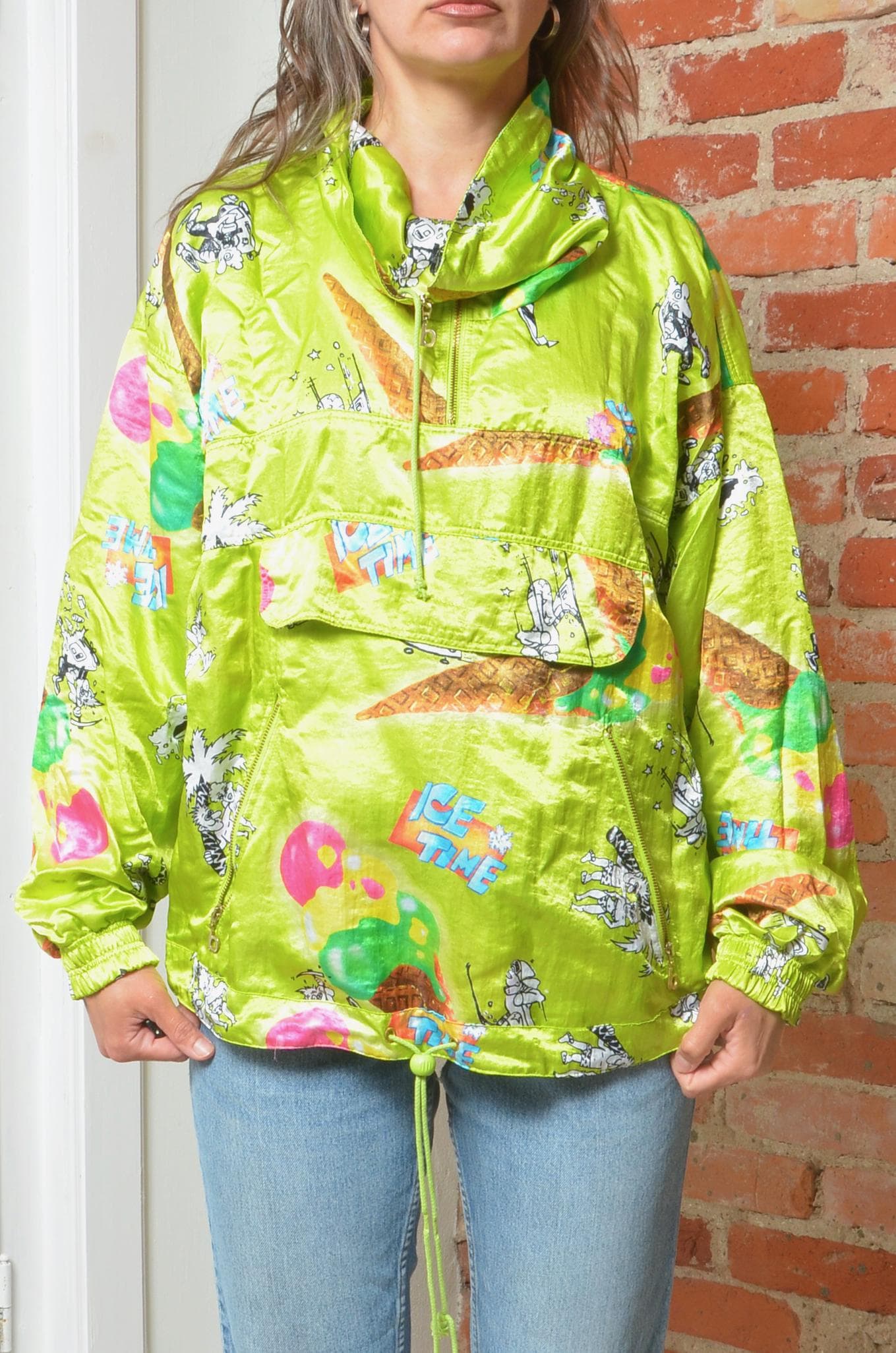 Rare 80s Neon Green 
