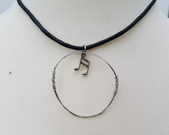 Guitar string best sale necklace