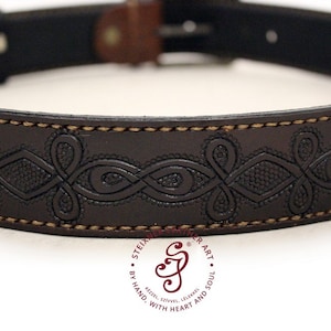Ceinture en cuir pour homme, ceinture en cuir repoussée de 4 cm pour homme, ceinture design bocskai pour cadeau de garçons d&#39;honneur, ceinture en cuir personnalisée, ceinture en cuir sculpté pour hommes