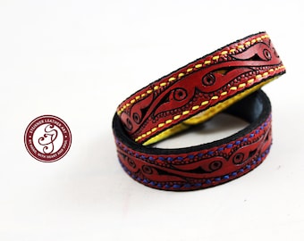 Pulseras de pareja a juego Cuero Pulsera de cuero personalizada Pulsera de pareja Pulsera hombre Pulsera hombre cuero Pulsera cuero hombre