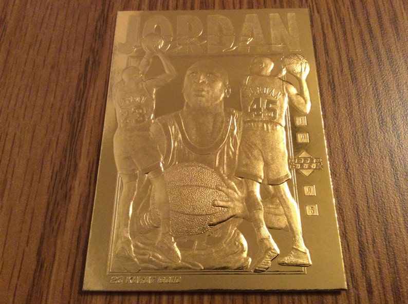 upper deck michael jordan card 23