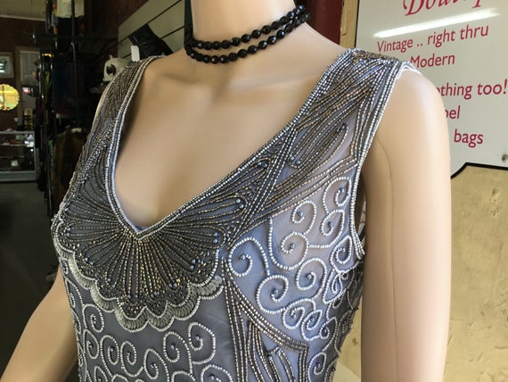 1920’s Silver Flapper Dress/Silver Flapper Dress - image 6