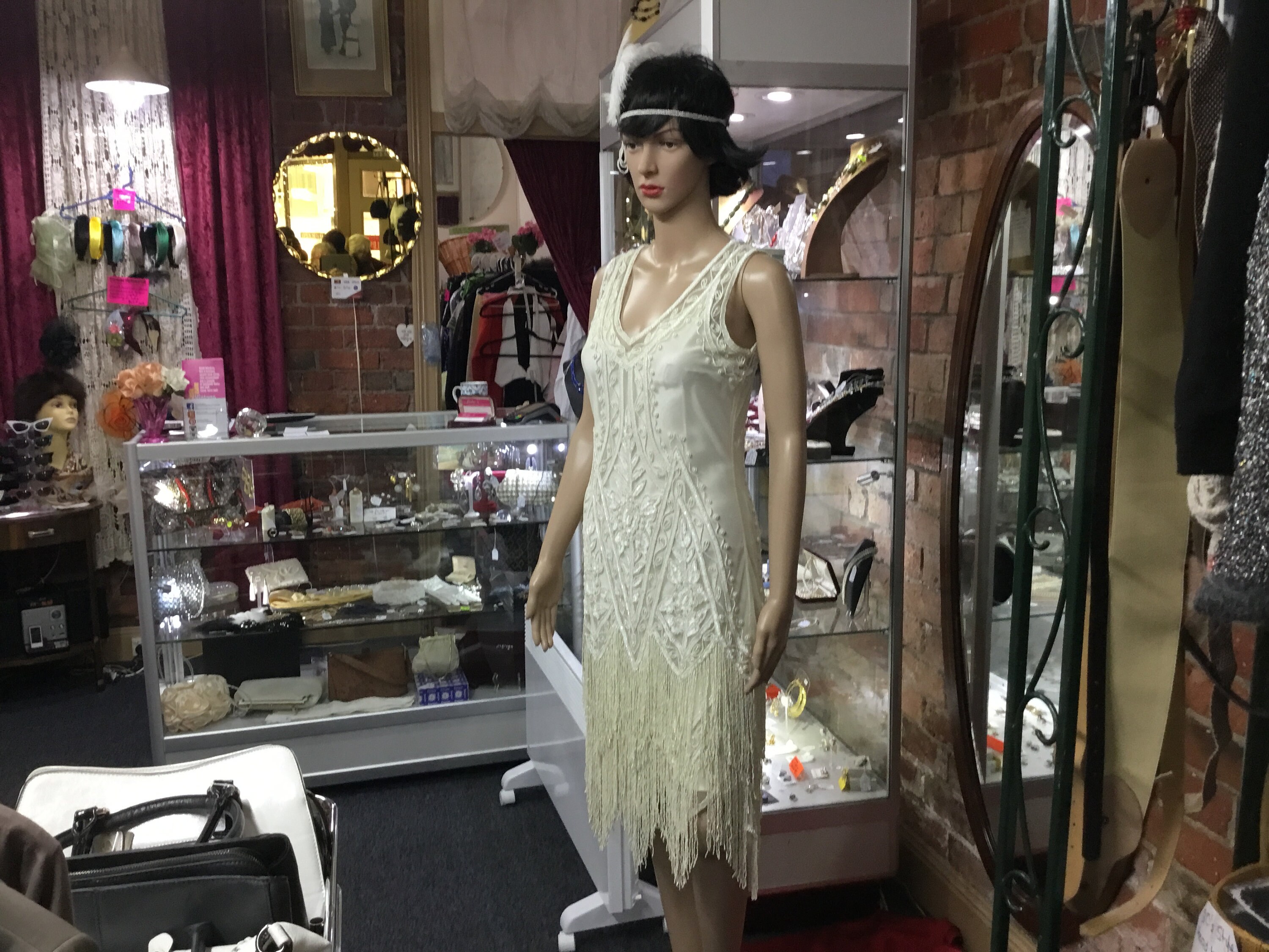 Cream Flapper Dress/1920s Cream Dress/cream Beaded 1920s Dress - Etsy