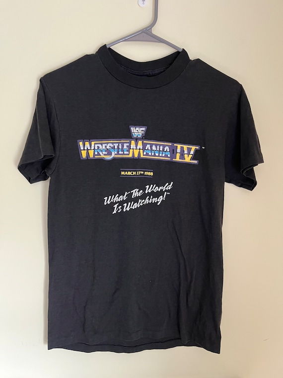 WWF Vintage Wrestlemania IV T-shirt 1988