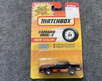 Camaro IROC-Z Matchbox *Buy 4, get 50% off*