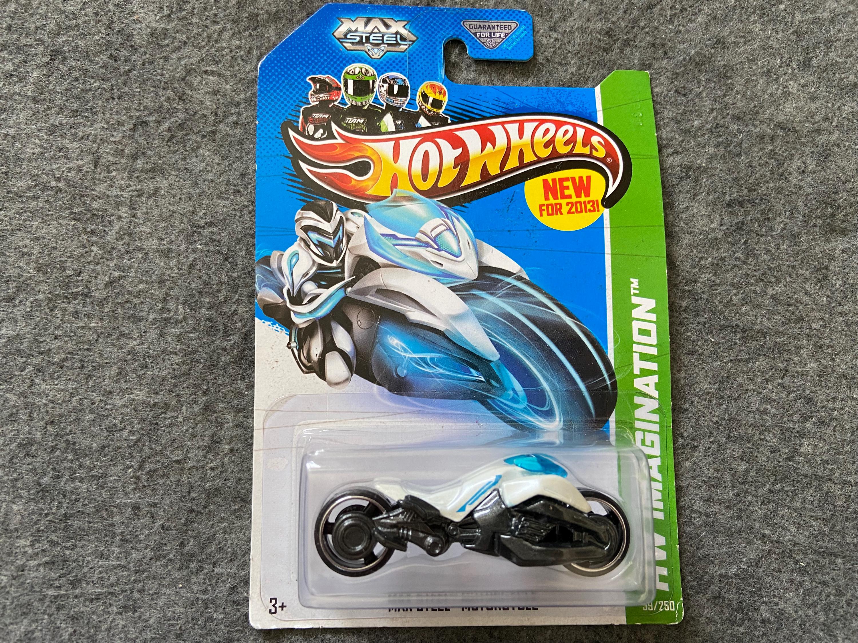 Max Steel Motorcycle HW Imagination Hot Wheels *buy 4, Get 50% Off