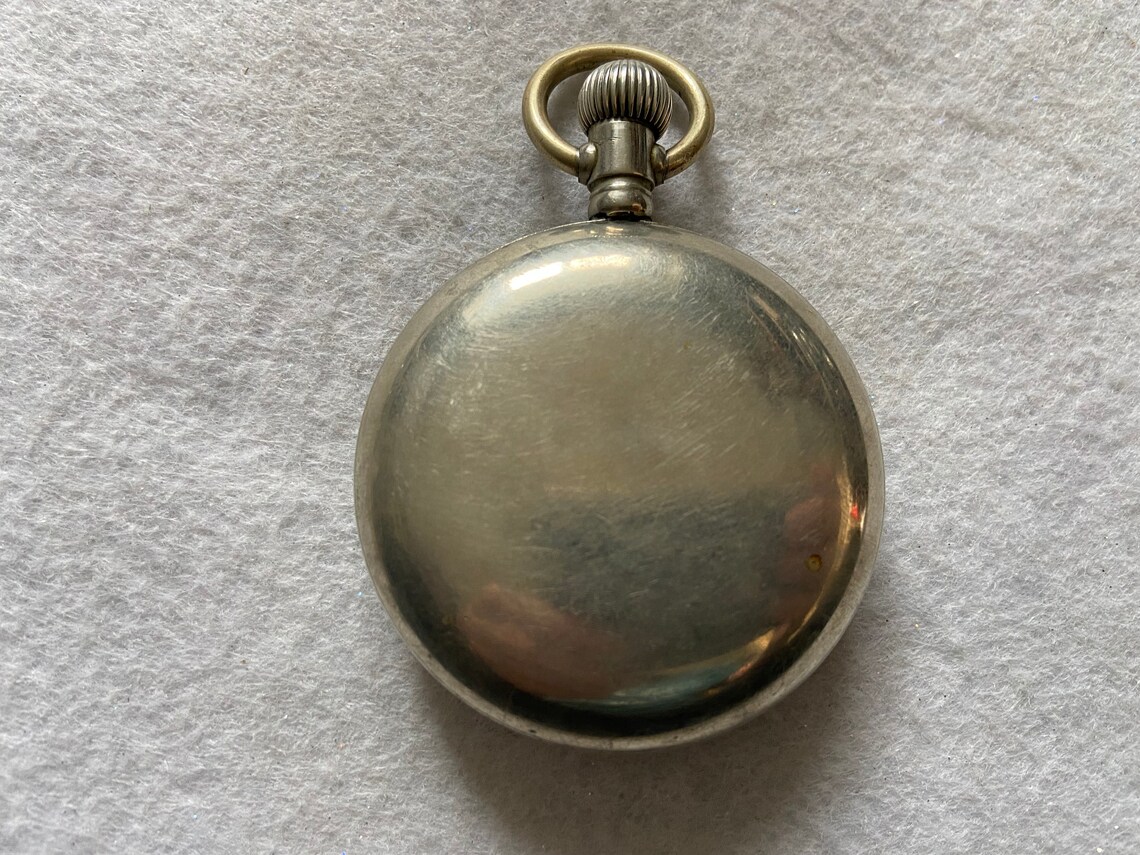 Elgin Mechanical Wind Up Vintage Pocket Watch Etsy