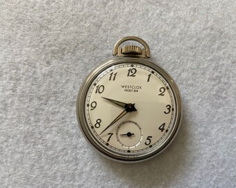 antique westclox pocket watch