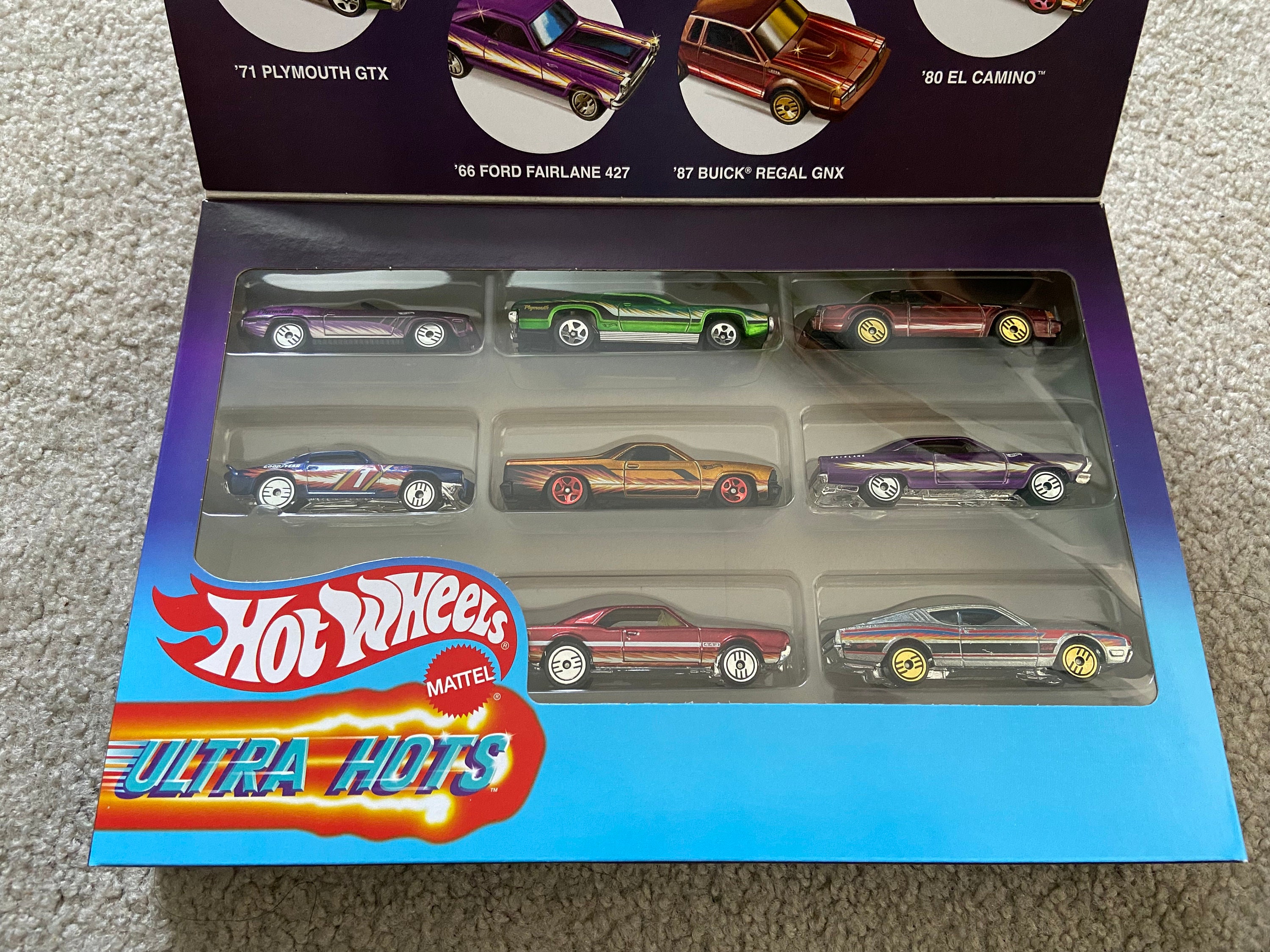 Ultra Hots 8 pack Hot Wheels Set 70 Camaro Oldsmobile 442 Mercury Cyclone Barracuda El Camino Regal Ford Fairlane Plymouth GTX Etsy