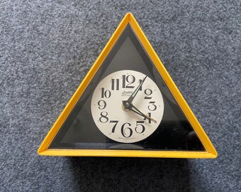 Vintage Brass Alarm Clock, Linden Black Forest - a photo on