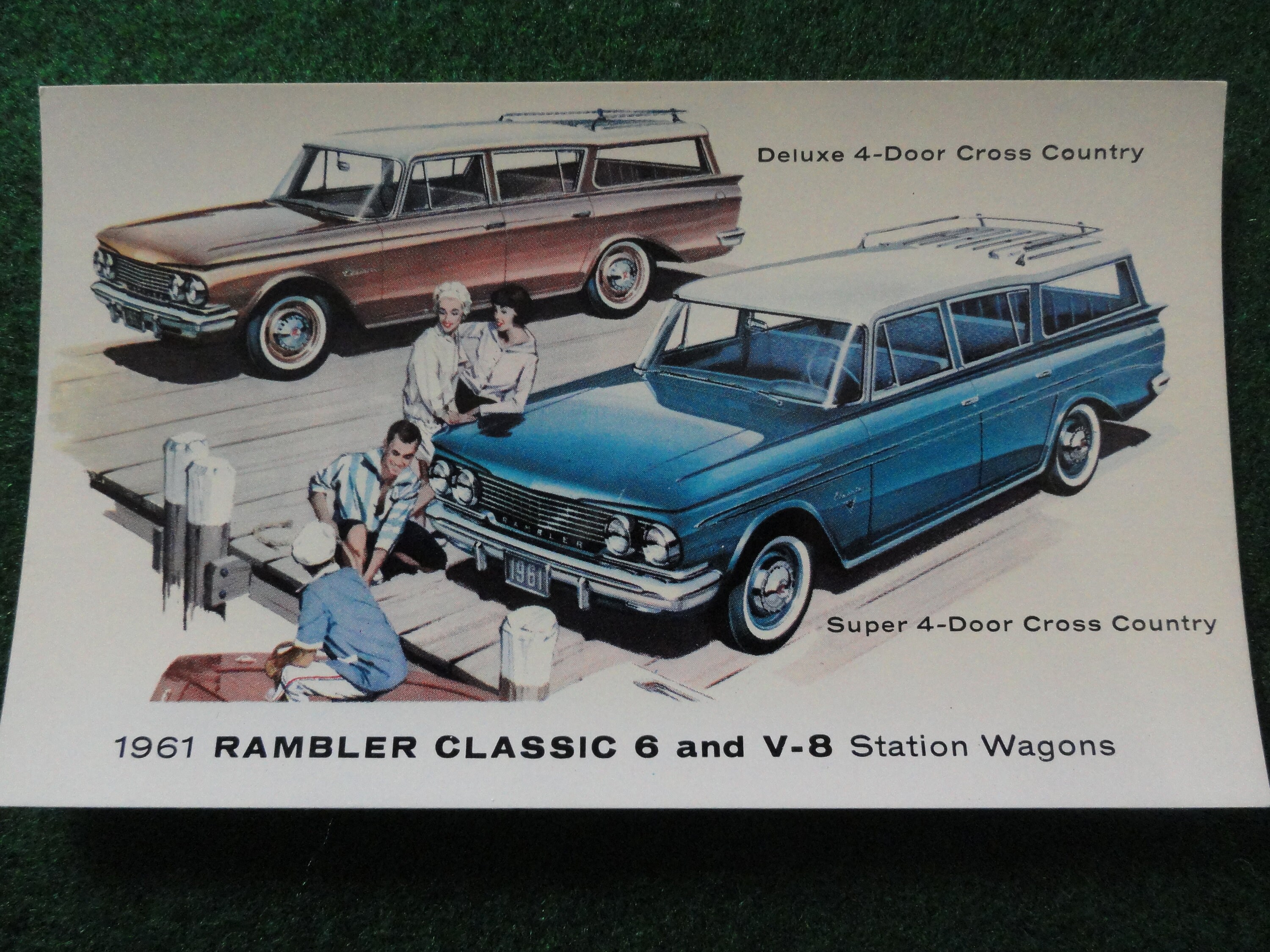 1961 Rambler Classic 6 And V 8 Station Wagons Vintage Etsy