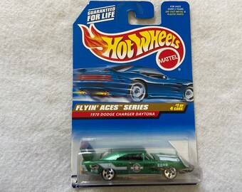 1970 Dodge Charger Daytona Flyin&#39; Aces Series Hot Wheels *Combined Shipping* *Buy 4, get 50% off*