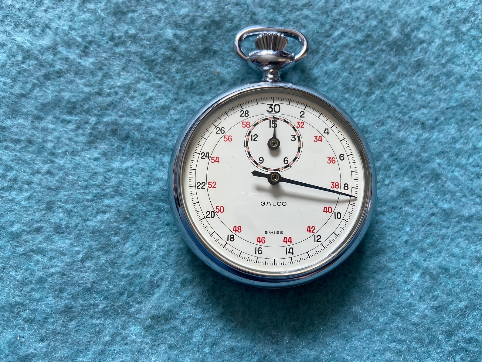 Swiss Made Galco Mechanical Wind Up Stopwatch with the Box Etsy