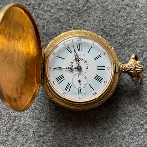 pencron 17 jewels incabloc pocket watch