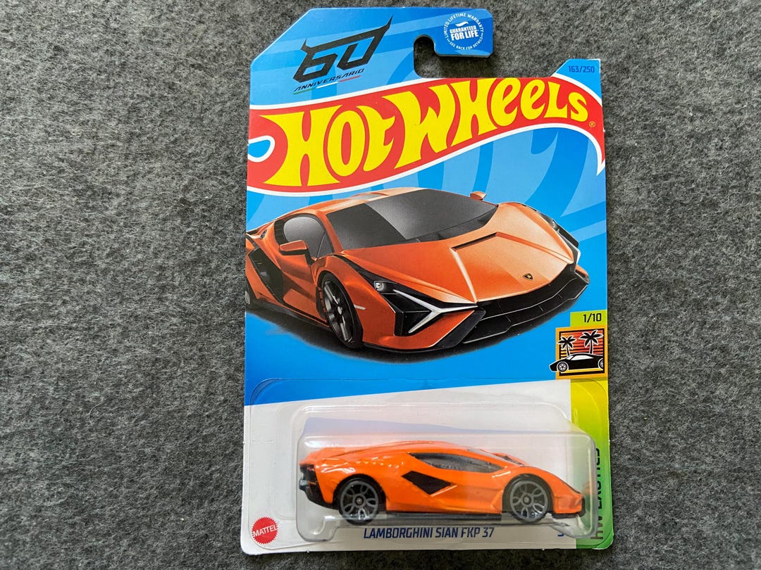 Lamborghini Sian FKP 37 HW Exotics Hot Wheels *buy 4, Get 50% Off