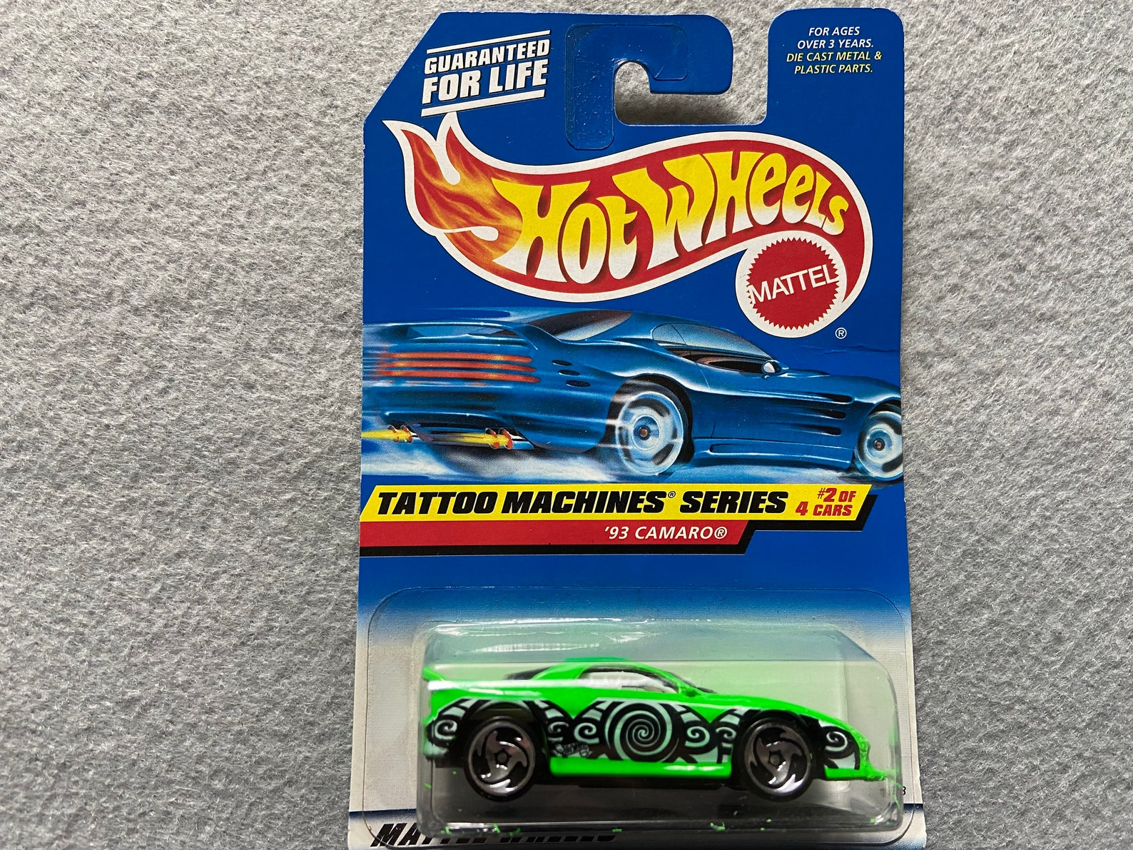 93 Camaro Tattoo Machines Series Hot Wheels Etsy