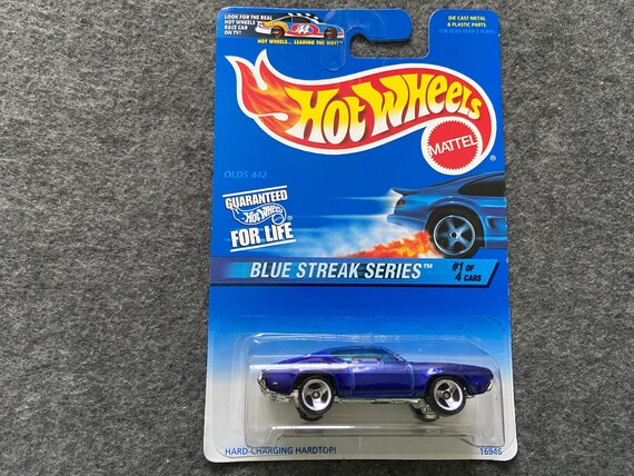 Olds 442 Blue Streak Series Hot Wheels *buy 4, Get 50% Off