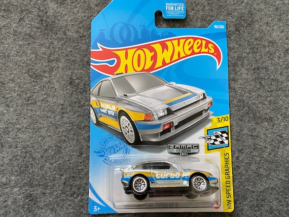 1985 Honda CR-X HW Speed Graphics Zamac Hot Wheels *buy 4, Get 50