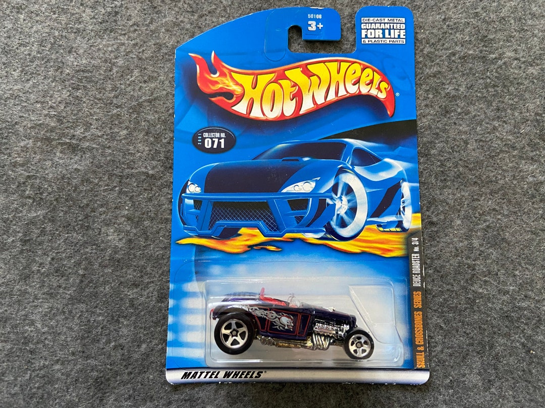 Deuce Roadster Skull Crossbones Hot Wheels *buy 4, Get 50% Off