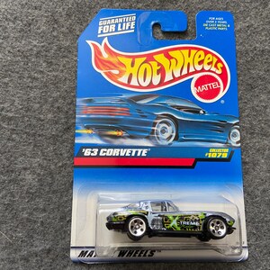 63 Corvette Collector #1079 Hot Wheels *Buy 4, get 50% off*