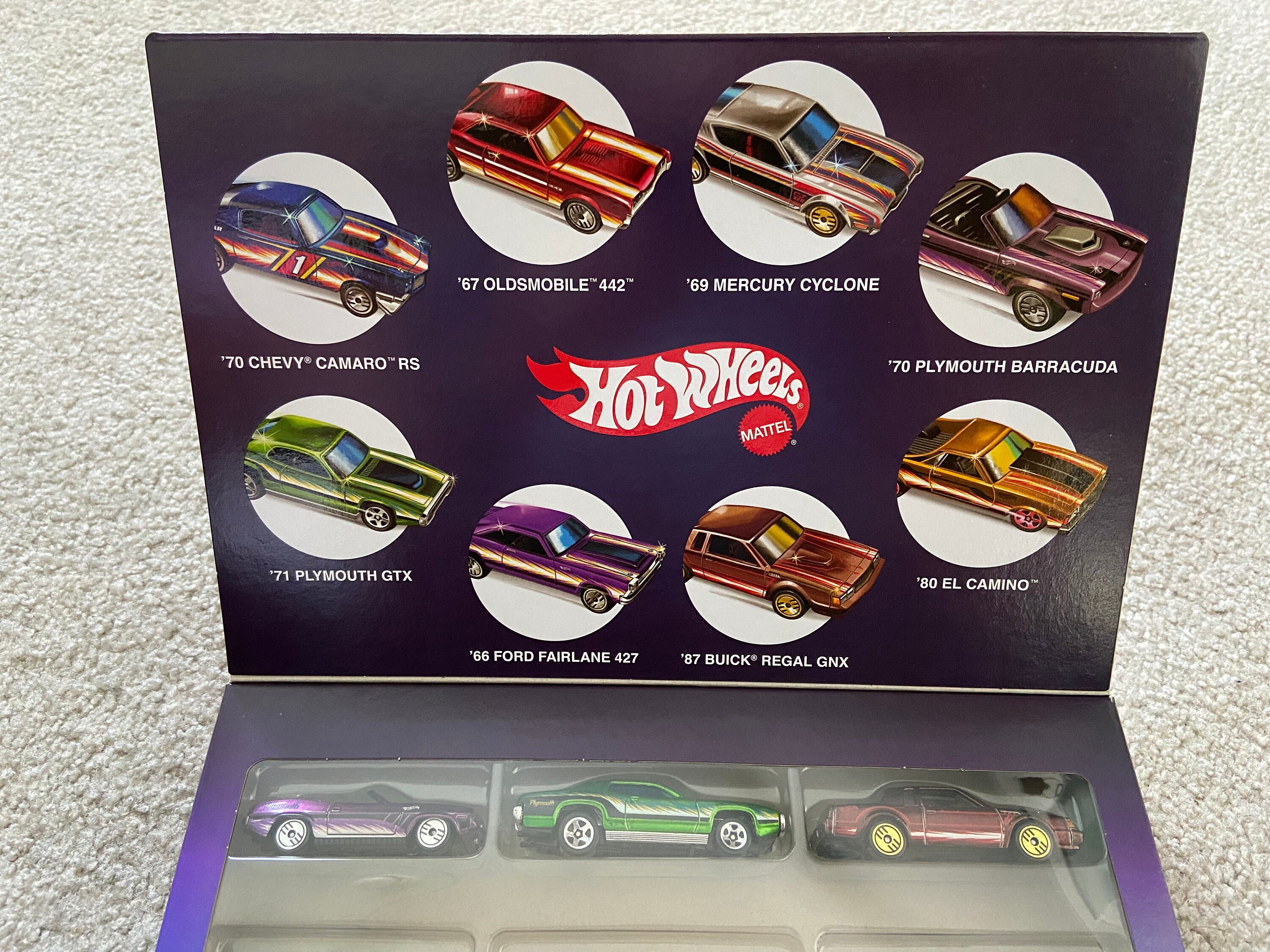 Hot Wheels ホットウィール カマロ　マーキュリー　4台セット ホットウィール 4台セット 人気車種(2024)｜Yahoo!フリマ（旧