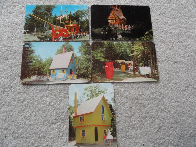 Enchanted Forest Old Forge New York Five Vintage Etsy