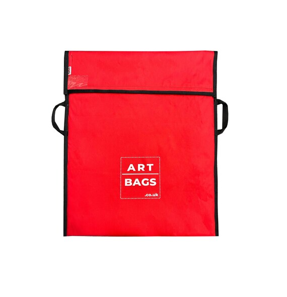 Recycled ART BAGS Protective Artwork storage bag Handmade in the U.K. Size No.3