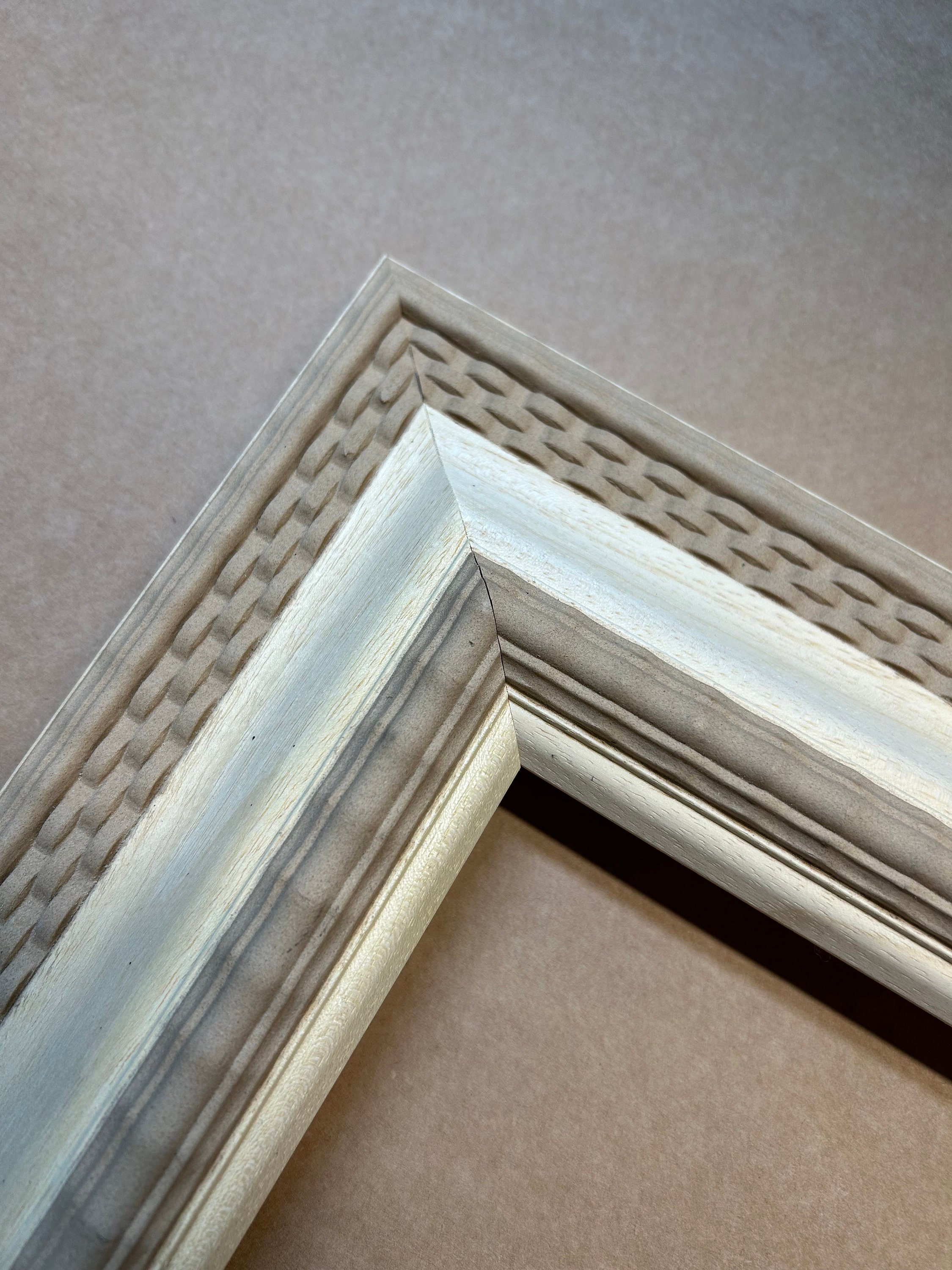 Unfinished Dutch Ripple Picture Frame - Made to Order - Etsy UK