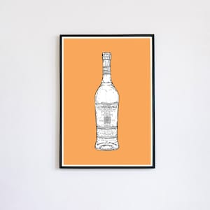 Whiskey scozzese Glenmorangie // Happy Hour // A5 A4 A3 // Stampa senza cornice // di Amy Rose