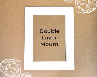 Double Layer Mount - Made to Order