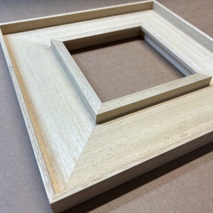 You choose the size // Unfinished St Ives Picture Frame // Made to order // DIY Frame 500x500mm MAXIMUM image 3