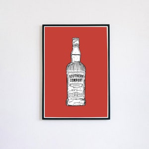Southern Comfort // Happy Hour // A5 A4 A3 // Stampa senza cornice // di Amy Rose