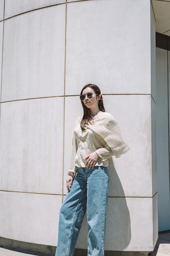 Vintage Matsuda Drape Blouse