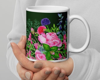 Botanical Rose Garden 11 oz. Coffee Mug