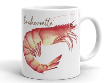 Shrimp Mug: Southern Style Coastal Decor (11 oz & 15 oz)