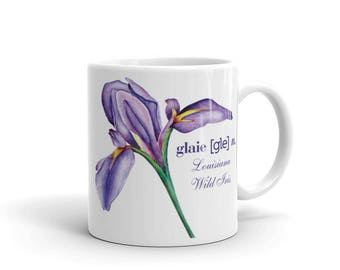 Wild Louisiana Iris Mug-11 oz & 15 oz