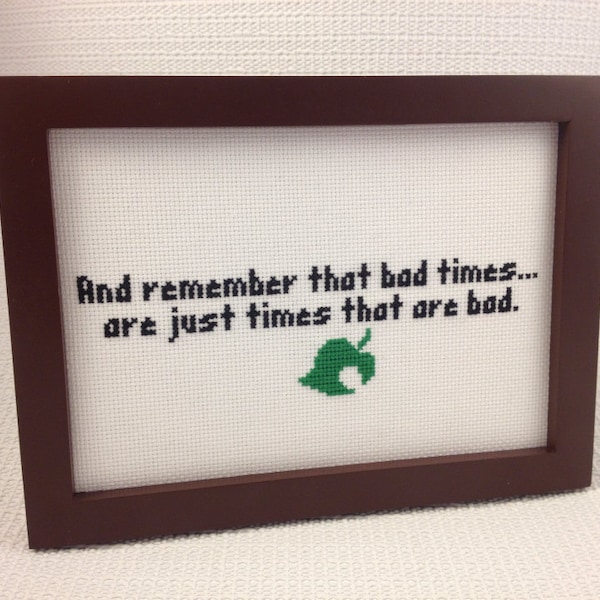 Animal Crossing Cross Stitch