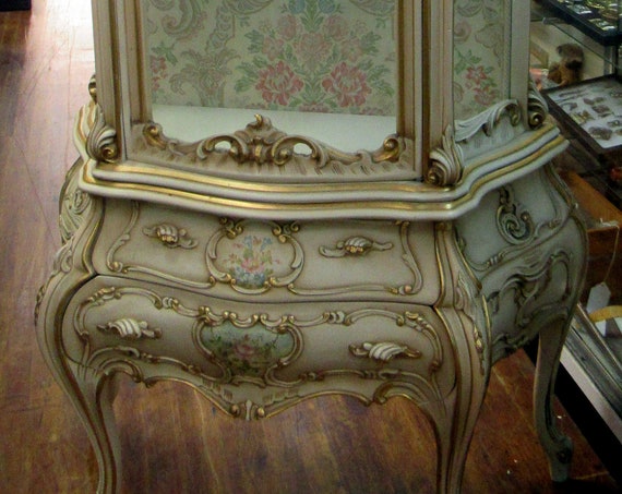Italian Curio cabinet Rococo Baroque by Silik